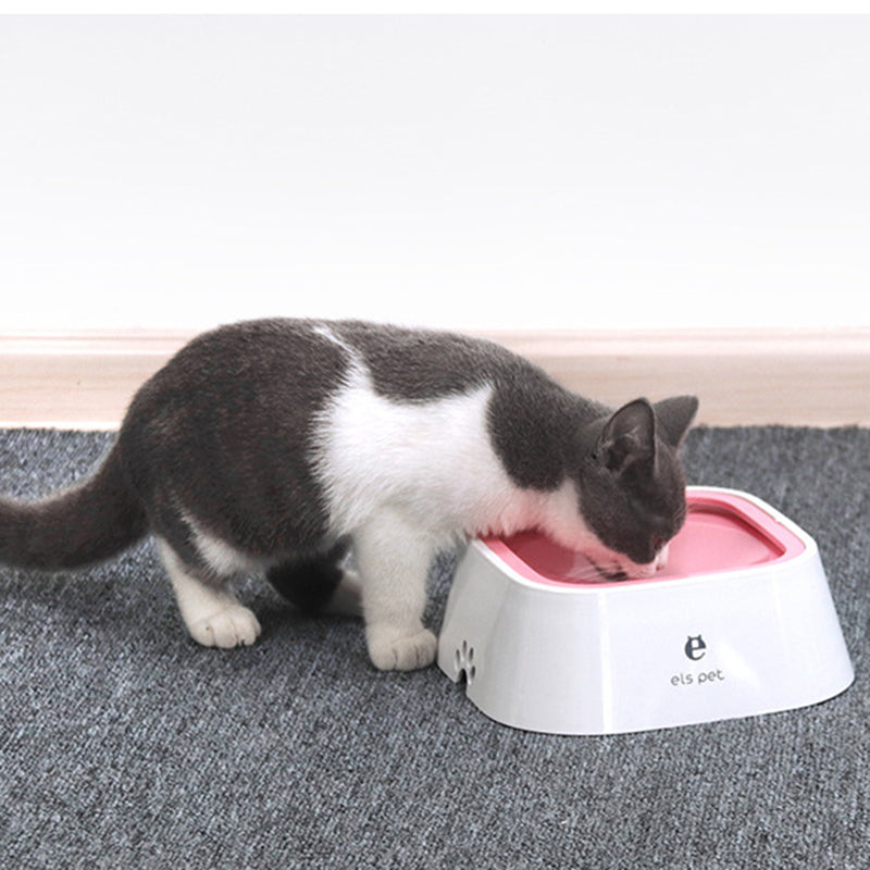 Dog Drinking Water Bowl with Floating Design - Non-Wetting, Non-Skid, Large Capacity