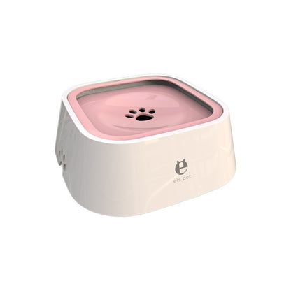 Dog Drinking Water Bowl with Floating Design - Non-Wetting, Non-Skid, Large Capacity